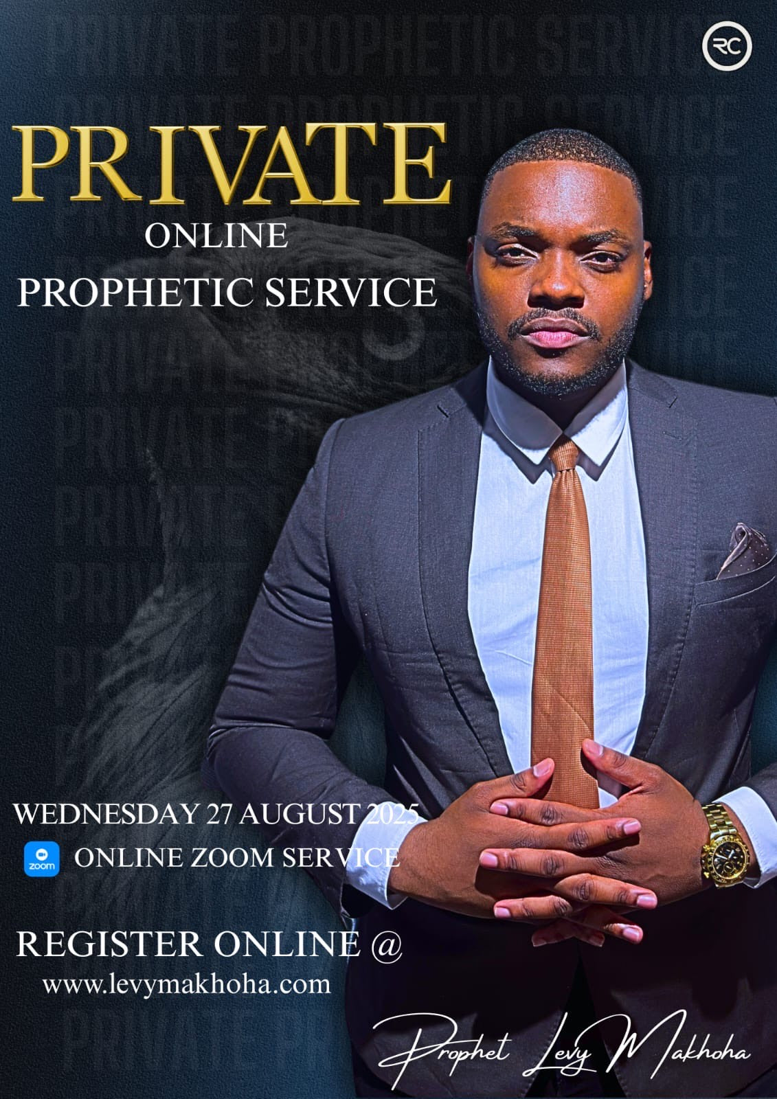 PRIVATE PROPHETIC ZOOM SERVICE 3rd EDITION