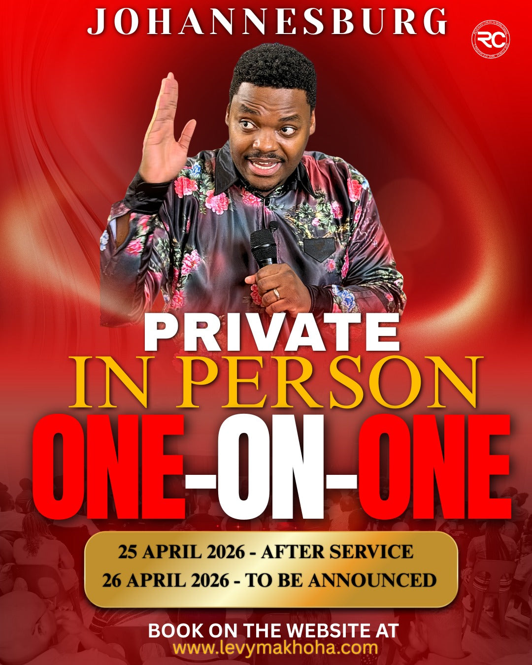 JOHANNESBURG IN PERSON 1-ON-1