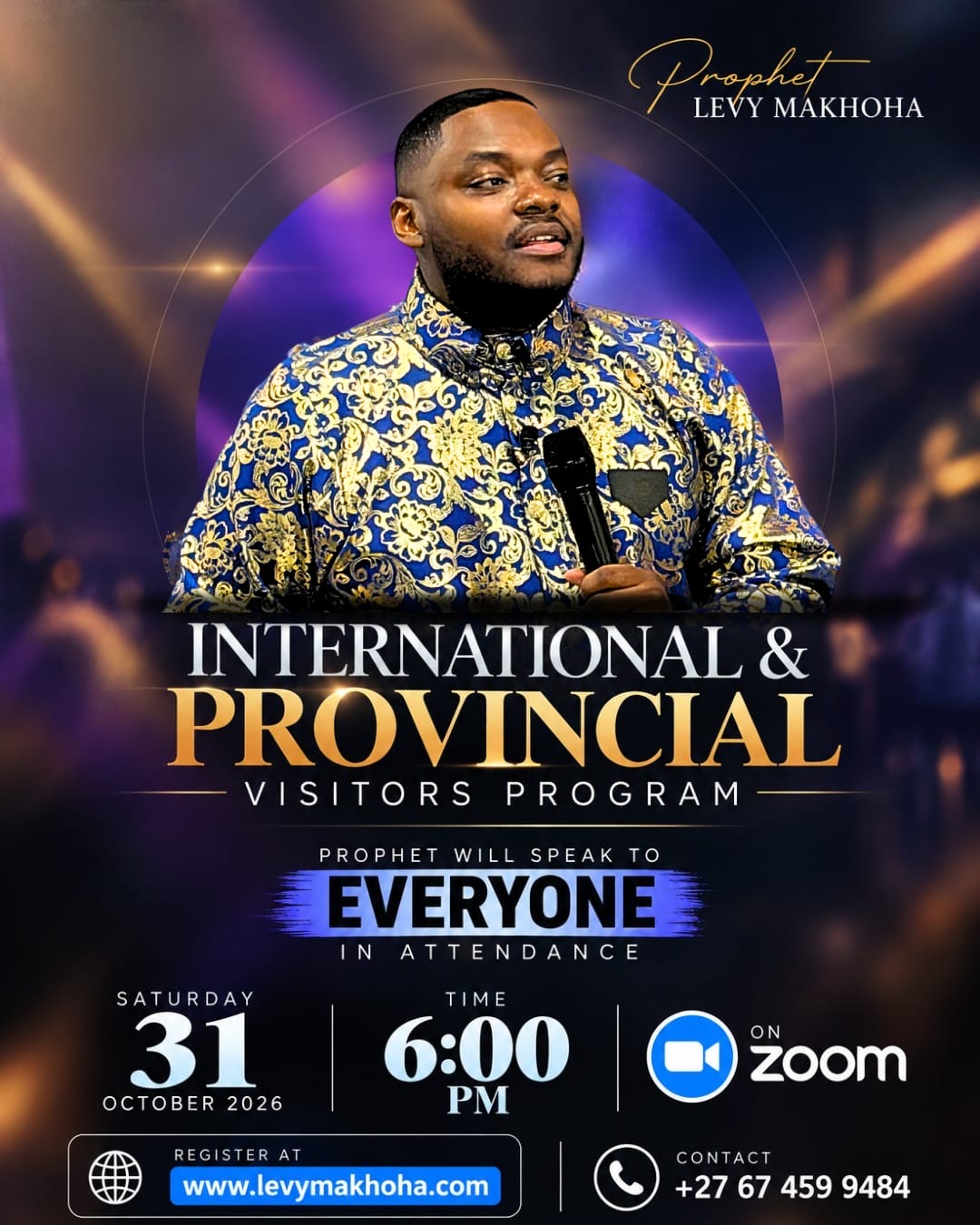International and provincial visitors program